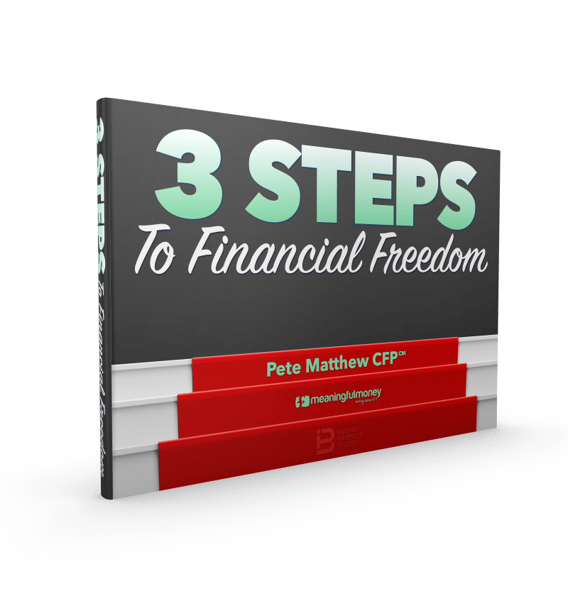 Three steps to financial freeedom