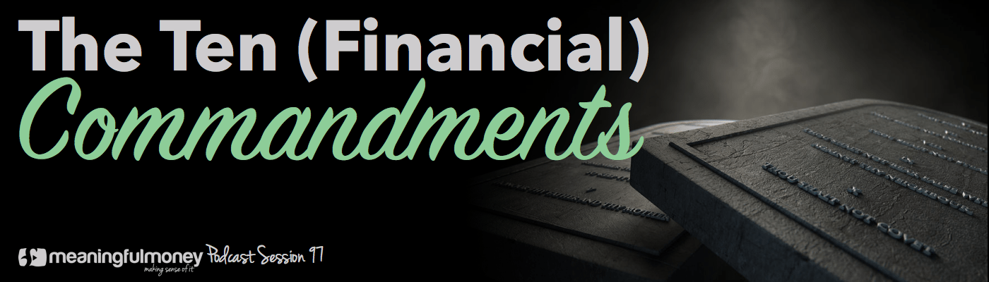 Ten Financial Commandments