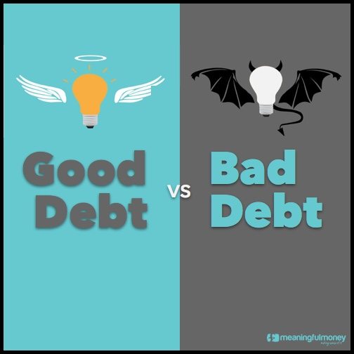 Good debt vs bad debt
