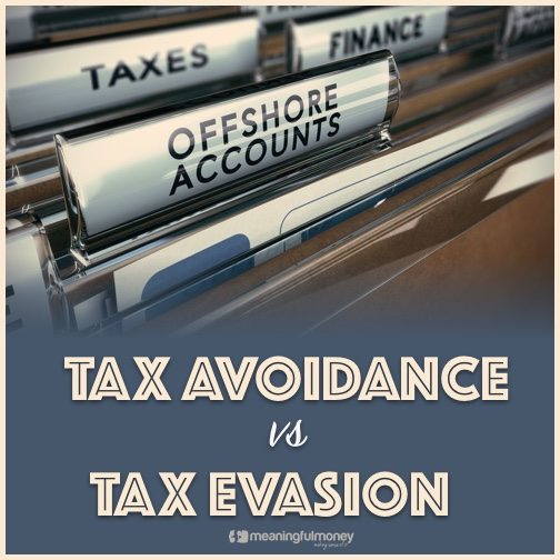 Tax Avoidance vs Tax Evasion|Tax avoidance vs tax evasion