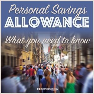 The Personal Savings Allowance – MMV301