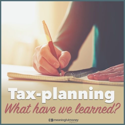 Tax planning - what have we learned?|Tax planning -what have we learned?