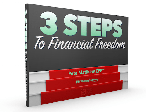 3 Steps to financial freedom eBook