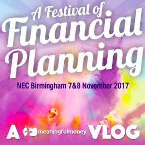 A Vlog – PFS Festival of Financial Planning