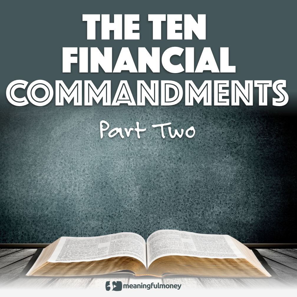 The Ten financial Commandments