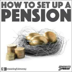 How To Set Up A Pension