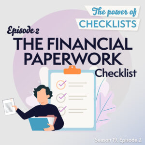 The Financial Paperwork Checklist