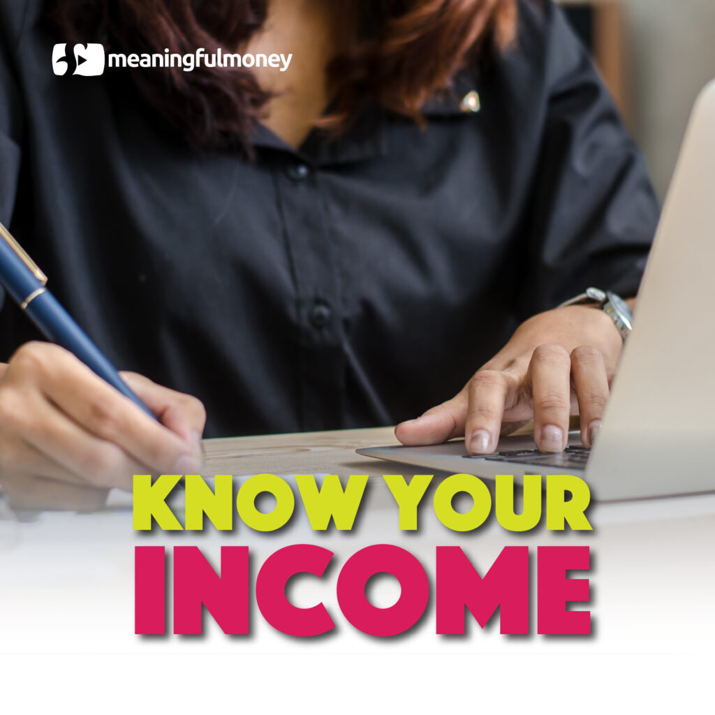 Know Your Income
