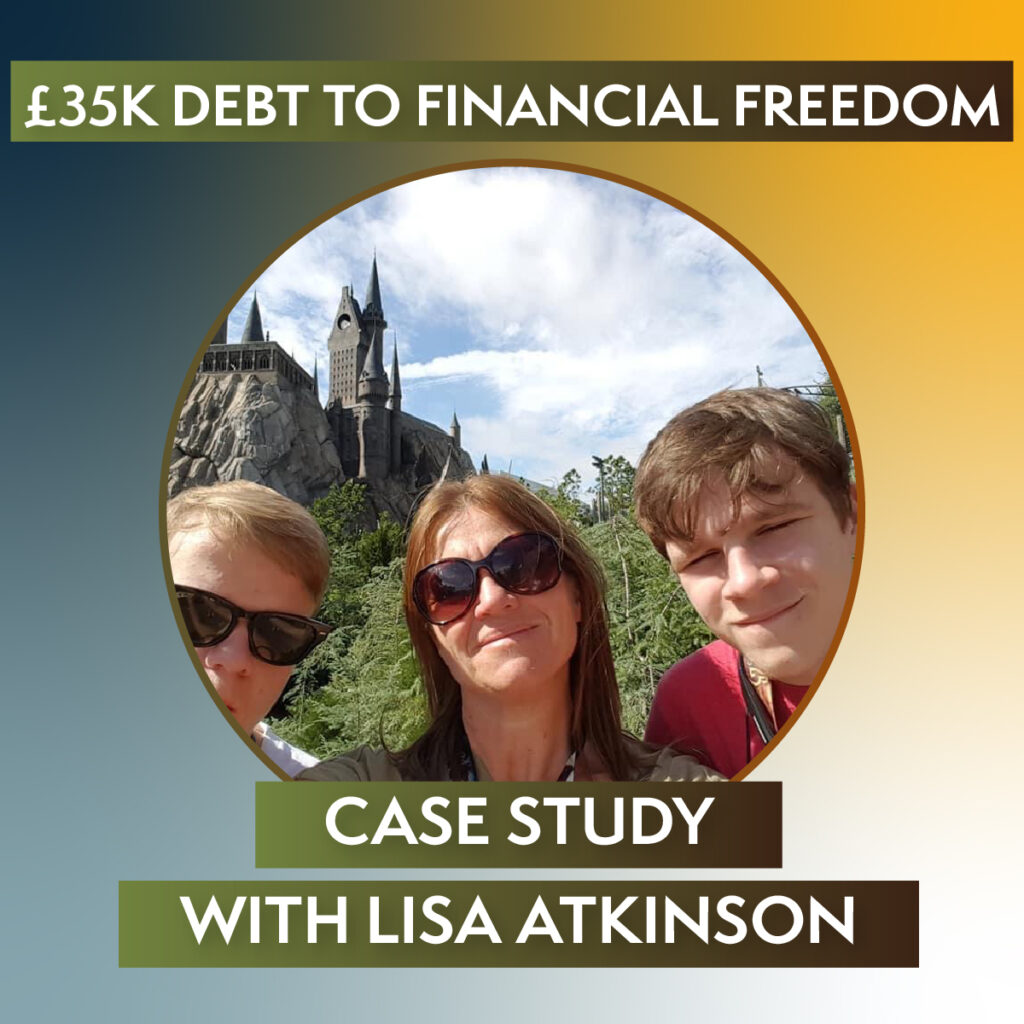 £35k Debt to Financial Freedom, with Lisa Atkinson